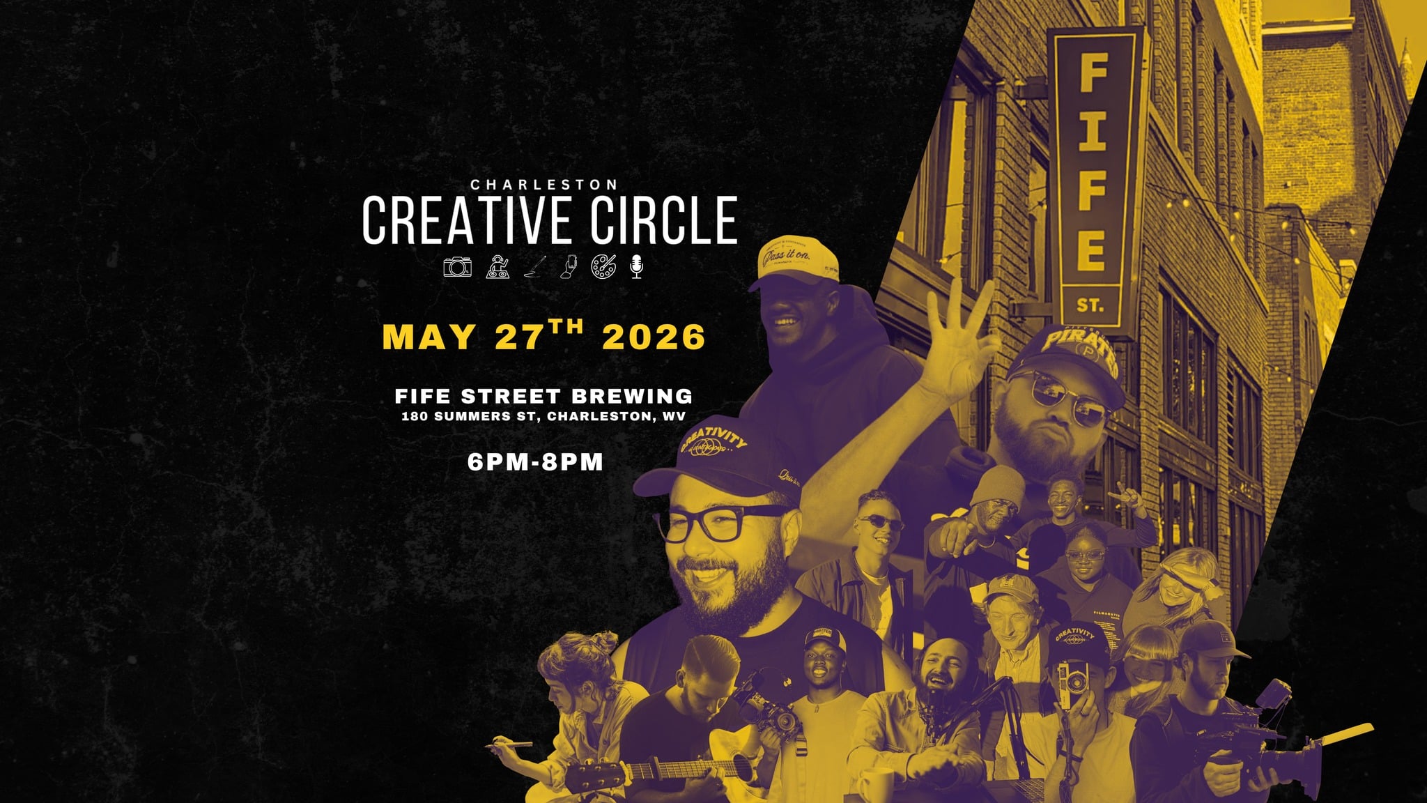 Charleston Creative Circle Returning to Fife Street Brewing for Third Meetup – Black By God